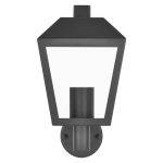 EMOS ZGB010P, LED kerti fali lámpa, 19,8 x 15 x 27,8 cm, 1 x E27, 15 W