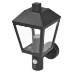 EMOS ZGB040P, LED kerti fali lámpa szürkületérzékelővel, 19,8 x 15 x 29,8 cm, 1 x E27, 15 W