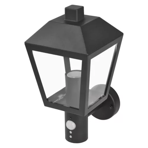 EMOS ZGB040P, LED kerti fali lámpa szürkületérzékelővel, 19,8 x 15 x 29,8 cm, 1 x E27, 15 W
