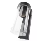 EMOS ZGC010P, Kerti fali lámpa ZALA, 14,5 x 8,9 x 26,2 cm, 1 x E27, 15 W