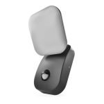 EMOS ZGE044L, LED kerti fali lámpa NIKA szürkületérzékelővel, 12 x 12 x 20 cm, 12,8 W, meleg fehér