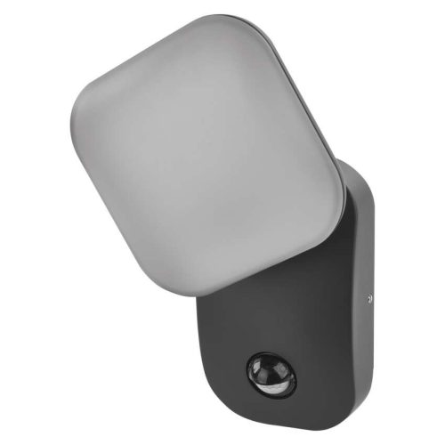 EMOS ZGE044L, LED kerti fali lámpa NIKA szürkületérzékelővel, 12 x 12 x 20 cm, 12,8 W, meleg fehér