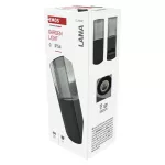 EMOS ZGL020P, LED kerti fali lámpa, 10,6 x 8,8 x 28, cm, 1 x E27, 25 W