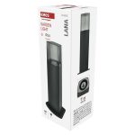 EMOS ZGL0A0P, LED kerti oszloplámpa, 15,3 x 13,3 x 45 cm, 1 x E27, 25 W