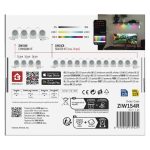 EMOS ZIW154R, GoSmart LED reflektor - 85 cm-es lánc, 4 rész, 7 W, RGBIC+CCT, dimmelhető, WiFi