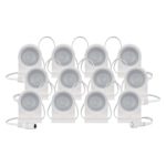 EMOS ZIW15CR, GoSmart LED reflektor - 255 cm-es lánc, 12 rész, 7 W, RGBIC+CCT, dimmelhető, WiFi