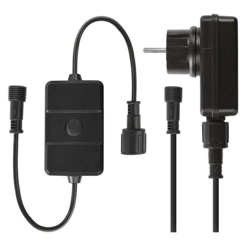 EMOS ZIW17FR, GoSmart LED fényfüzér – 15× parti izzók, 15 m, kültéri és beltéri, RGBIC WiFi