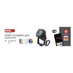 EMOS ZIW191R, GoSmart kültéri LED spotlámpa, bővítő készlet, 1 darab, 1,5 W, RGBIC dimmelhető, WiFi