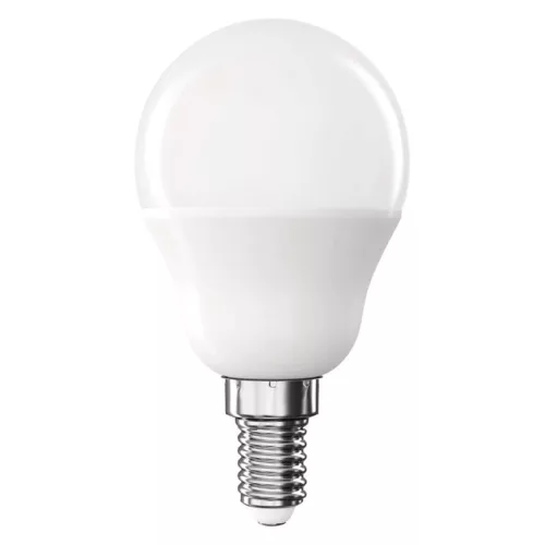 EMOS ZL1F47, LED izzó Basic MINI GLOBE E14 / 8,8 W (60 W) / 806 lm / Meleg fehér