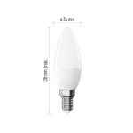 EMOS ZL3F48, LED izzó Basic Candle E14 / 8,8 W (60 W) / 806 lm / Természetes fehér