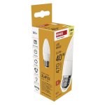 EMOS ZL4F22, LED izzó Basic gyertya / E27 / 5,5 W (40 W) / 470 lm / Meleg fehér