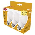 EMOS ZL5F42-3, LED izzó Basic A60 / E27 / 9,4 W (60 W) / 806 lm / Meleg fehér