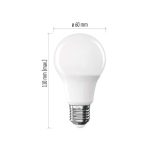EMOS ZL5F47.6, LED izzó Basic A60 / E27 / 8,8 W (60 W) / 806 lm / Meleg fehér