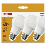 EMOS ZL5F48.3, LED izzó Basic A60 / E27 / 8,8 W (60 W) / 806 lm / Természetes fehér