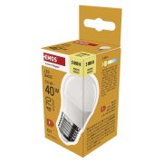   EMOS ZL6F22, LED izzó Basic Mini Globe / E27 / 5,5 W (40 W) / 470 lm / Meleg fehér