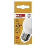 EMOS ZL6F23, LED izzó Basic Mini Globe / E27 / 5,5 W (40 W) / 470 lm / Természetes fehér