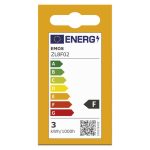 EMOS ZL8F02, LED izzó Basic MR16 / GU10 / 2,9 W (25 W) / 250 lm / Meleg fehér