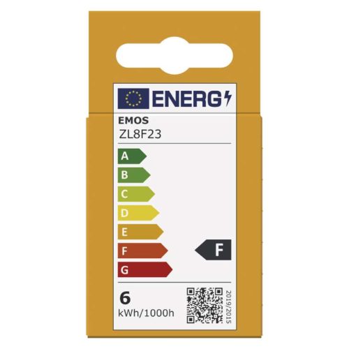 EMOS ZL8F23, LED izzó Basic MR16 / GU10 / 5,2 W (40 W) / 450 lm / Természetes fehér