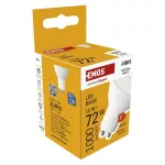 EMOS ZL8F53, LED izzó Basic MR16 fehér/ GU10 / 10 W (72 W) / 1000 lm / Természetes fehér