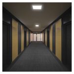 EMOS ZM1402, LED felületi lámpatest FLORI négyzet, fehér, 18W, semleges fehér