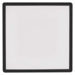 EMOS ZM1406, LED felületi lámpatest FLORI négyzet, fekete, 18W, semleges fehér