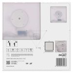 EMOS ZM1407, LED felületi lámpatest FLORI négyzet, fehér, 22W, semleges fehér