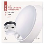 EMOS ZM3231, LED mennyezeti lámpa ZURI 14W 1100lm IP54 PIR érzékelővel természetes fehér