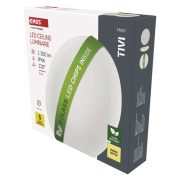   EMOS ZM3416, LED mennyezeti lámpatest TIVI, B CLASS, kerek, fehér 8,6W, IP44, Meleg fehér