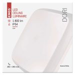 EMOS ZM4313, Dori LED mennyezeti lámpa 18W 1800lm IP54 term. fehér