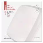 EMOS ZM4314, Dori LED mennyezeti lámpa 24,5W 2450lm IP54 term. fehér
