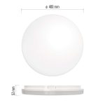 EMOS ZM4325, LED MENNYEZETI LÁMPA TORI 36W NW IP54