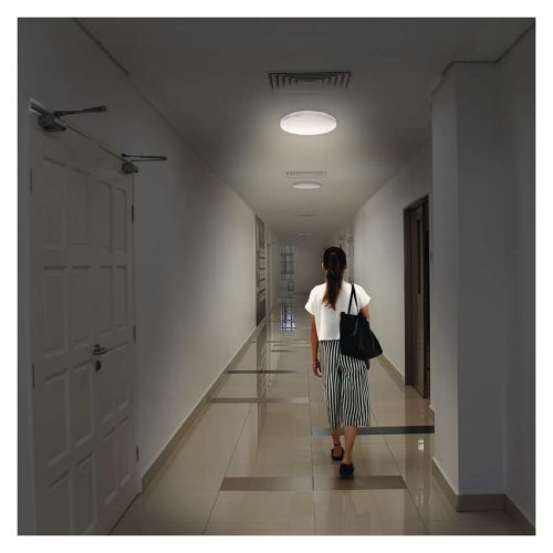 EMOS ZM4329, Tori mennyezeti lámpa mozgásérzékelővel 24W 2400lm IP54 term. fehé