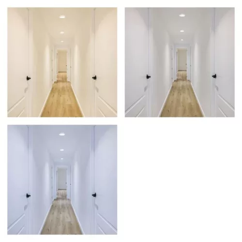EMOS ZM5123, LED felületi lámpatest NEXXO, kerek, fehér, 7,6W, CCT