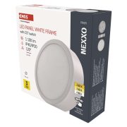   EMOS ZM5133, LED felületi lámpatest NEXXO, kerek, fehér, 12,5W, CCT