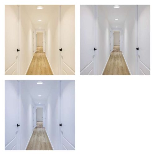 EMOS ZM5133, LED felületi lámpatest NEXXO, kerek, fehér, 12,5W, CCT