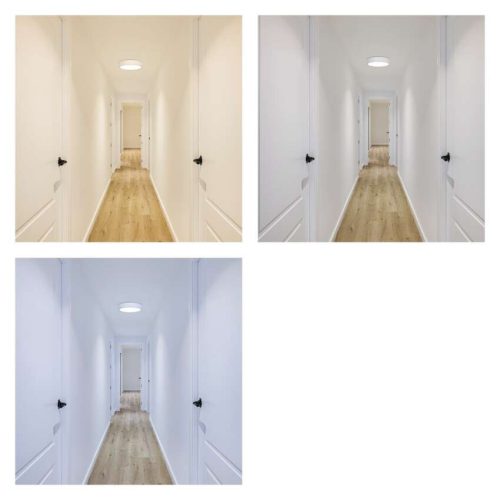 EMOS ZM5143, LED felületi lámpatest NEXXO, kerek, fehér, 21W, CCT