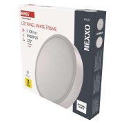   EMOS ZM5155, LED-es felületi lámpatest NEXXO, kerek, fehér, 28,5W, semleges fehér