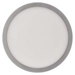 EMOS ZM5233, LED felületi lámpatest NEXXO, kerek, ezüst, 12,5W, CCT