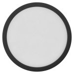 EMOS ZM5333, LED felületi lámpatest NEXXO, kerek, fekete, 12,5W, CCT