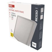  EMOS ZM6155, LED felületi lámpatest NEXXO, négyzet, fehér, 28,5W,Természetes fehér