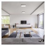 EMOS ZM6253, LED felületi lámpatest NEXXO, négyzet, ezüst, 28,5W, CCT