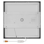 EMOS ZM6353, LED felületi lámpatest NEXXO, négyzet, fekete, 28,5W, CCT