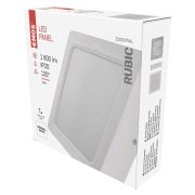   EMOS ZM6442, LED felületi lámpatest RUBIC, négyzet, fehér, 18W, természetes fehér