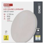 EMOS ZM7150, LED felületi lámpatest DIONI kerek, fehér, 15W, CCT