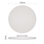 EMOS ZM7152, LED felületi lámpatest DIONI kerek, fehér, 32W, CCT