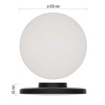 EMOS ZM7155, LED-es felületi lámpatest DIONI kerek, fekete, 32W, változtatható CCT-vel
