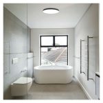 EMOS ZM7155, LED-es felületi lámpatest DIONI kerek, fekete, 32W, változtatható CCT-vel