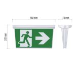 EMOS ZN1112, Vészkijáratjelző lámpabúra NESSI