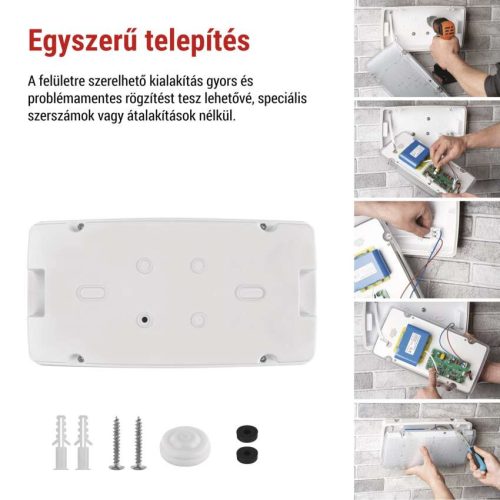 EMOS ZN1120, EMOS LED vészvilágító lámpatest NESSI 10W 3 óra IP66