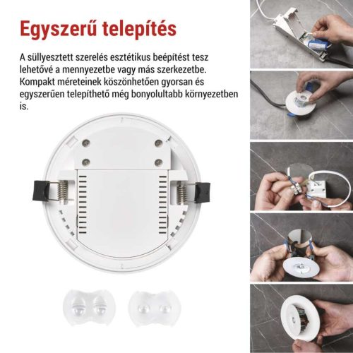 EMOS ZN1320, EMOS LED vészvilágító lámpatest ORSU 6W 450 lm 3 óra